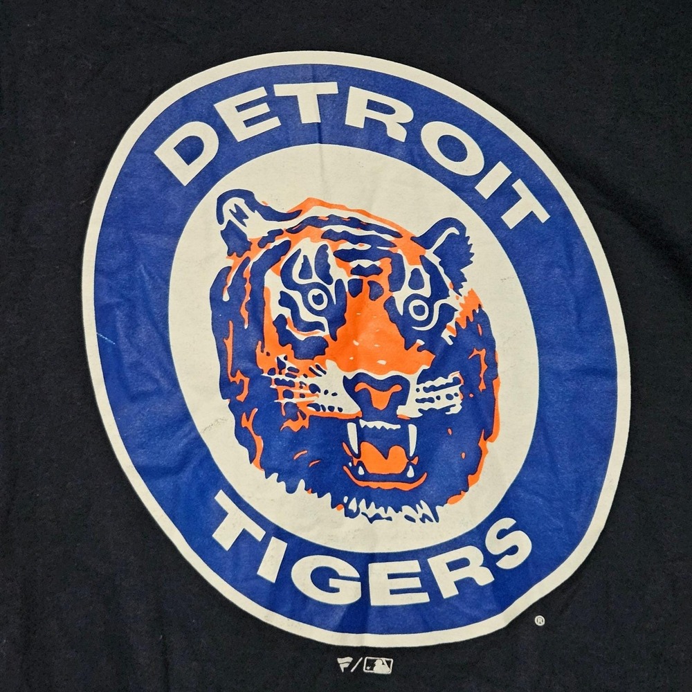 Detroit Tigers Mens Large MLB T Shirt Gildan Graphic‎ Logo Baseball NWOT - Picture 2 of 6